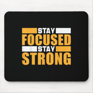 Motivation Zitat Erfolg - Bleibe Fokussierter Blei Mousepad