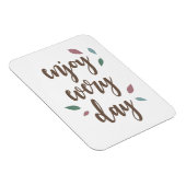 Motivation Zitat fether kalligraphischen Text Magnet (Rechte Seite)