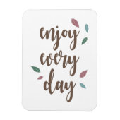 Motivation Zitat fether kalligraphischen Text Magnet (Vertikal)