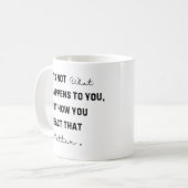 Motivation Zitat, Motivation Wall Art, Motivation Kaffeetasse (Vorderseite Links)