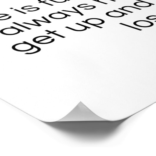 Motivation Zitat Poster, Boho Office Decor Poster (Ecke)