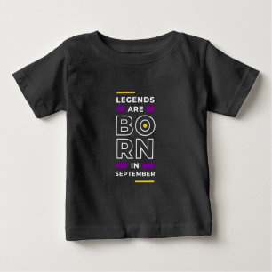 Motivation Zitat Stilvoll diejenigen Geboren im Se Baby T-shirt