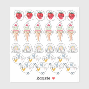 Motivation zitiert Planner Scrapbook Aufkleber