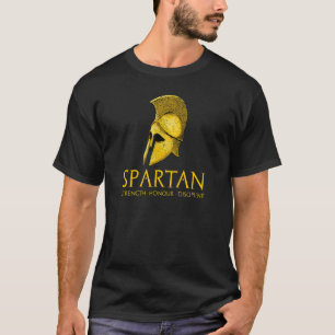 Motivationa Spartan Strength Honorary Discipline T-Shirt