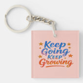 Motivational Acrylic Keychain for Women Schlüsselanhänger (Vorderseite)