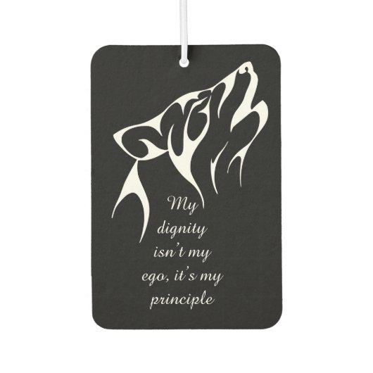  Motivational  Autolufterfrischer (Vorderseite)