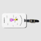 Motivational, Awesome Dance Moves Gepäckanhänger (Vorderseite (Horizontal))