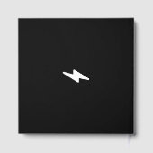 Motivational Christian Quote – Charge Your Faith Gästebuch (Rückseite)