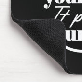 Motivational Christian Quote – Charge Your Faith Mousepad (Ecke)