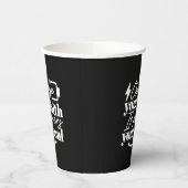 Motivational Christian Quote – Charge Your Faith Pappbecher (Links)