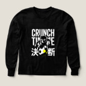 Motivational Crunch Time Soccer Cat For Athletes (Design Vorderseite)