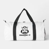 Motivational Crushing It Daily Hustle Mindset Succ Duffle Bag (Vorderseite)