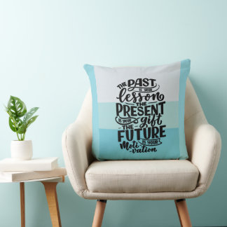 Motivational cushion kissen