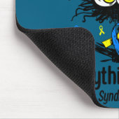 Motivational down syndrome awareness cat t21 mousepad (Ecke)