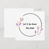 Motivational  einladung (Vorne/Hinten)