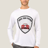 Motivational Embroidered Text Tee: Drive...passion Tri-Blend Shirt (Vorderseite)