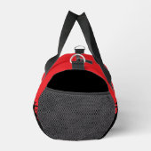 Motivational Fitness Red Duffle Bag (Rechts)