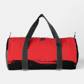 Motivational Fitness Red Duffle Bag (Rückseite)