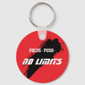 Motivational Fitness Red Schlüsselanhänger (Vorderseite)
