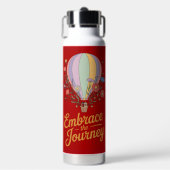 Motivational Insulated Water Bottle Trinkflasche (Vorderseite)