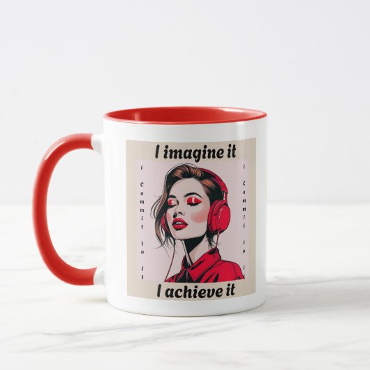Motivational Mug Tasse (Links)