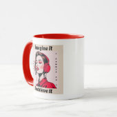Motivational Mug Tasse (Vorderseite Links)