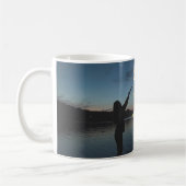 Motivational Peace Quote Mug: Finding True Peace Kaffeetasse (Links)