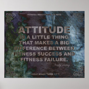 Motivational Poster for Fitness Quote #012