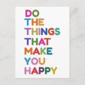 motivational postkarte (Vorderseite)