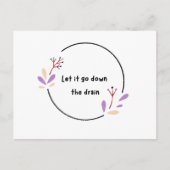 Motivational  postkarte (Vorderseite)