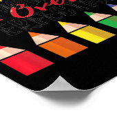 Motivational Progress Over Perfection Back To Scho Poster (Ecke)