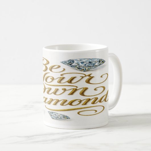 Motivational Quote for Women Coffee Mug Kaffeetasse (VorderseiteRechts)