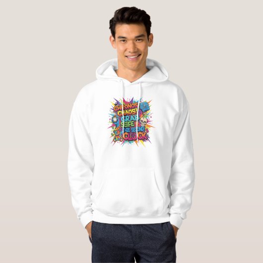 Motivational Quote hoodie (Vorne ganz)