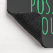 Motivational Quote MousePad (Ecke)