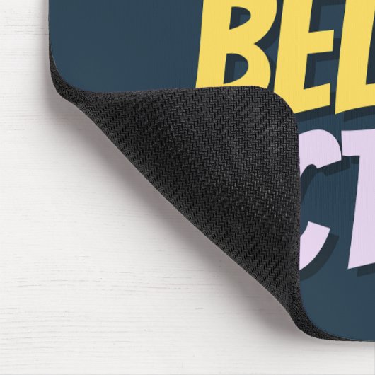 Motivational Quote Mousepad  (Ecke)