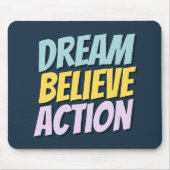 Motivational Quote Mousepad  (Vorne)