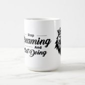 Motivational Quote Mug with Eagle Kaffeetasse (Mittel)