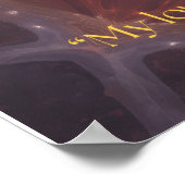 Motivational Quote on Love Poster (Ecke)