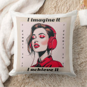 Motivational Quote Pillow Kissen (Decke)