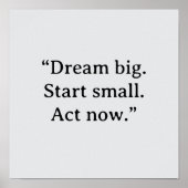 MOTIVATIONAL QUOTE POSTER (Vorne)