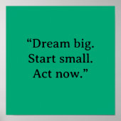 MOTIVATIONAL QUOTE POSTER (Vorne)