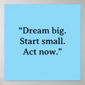 MOTIVATIONAL QUOTE POSTER (Vorne)