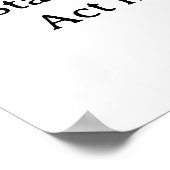 MOTIVATIONAL QUOTE POSTER (Ecke)