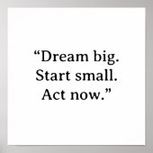 MOTIVATIONAL QUOTE POSTER (Vorne)