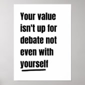 Motivational quote poster (Vorne)