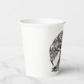 Motivational Quote Small Plastic Cup Pappbecher (Rechts)