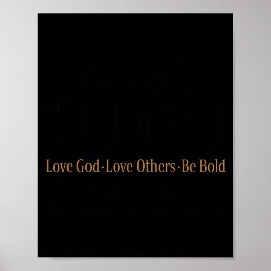 Motivational Quote This Is The Turning Int Poster (Vorne)