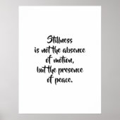 Motivational Quote Wall Art Poster (Vorne)