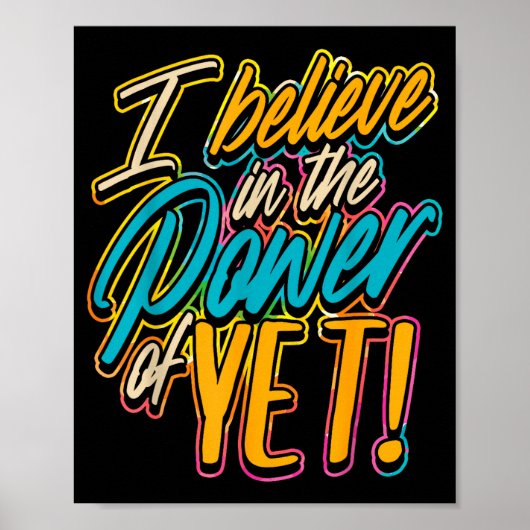 Motivational Quotes Inspirational Saying Message U Poster (Vorne)