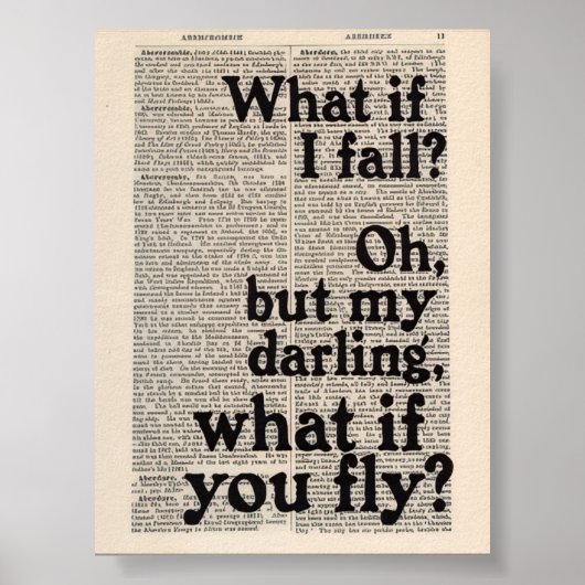 Motivational quotes room poster (Vorne)